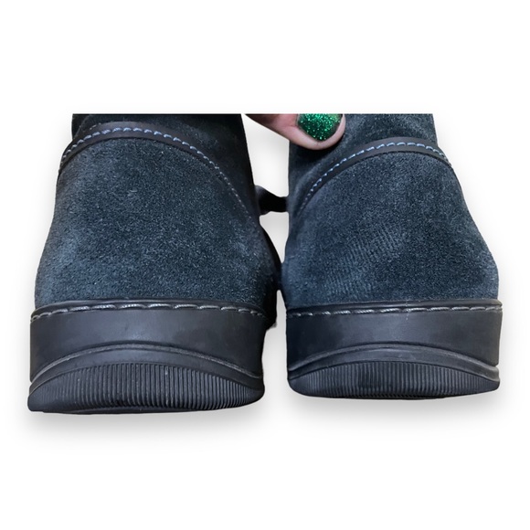 Lanvin Chukka Desert blue Suede Boots - Picture 14 of 16